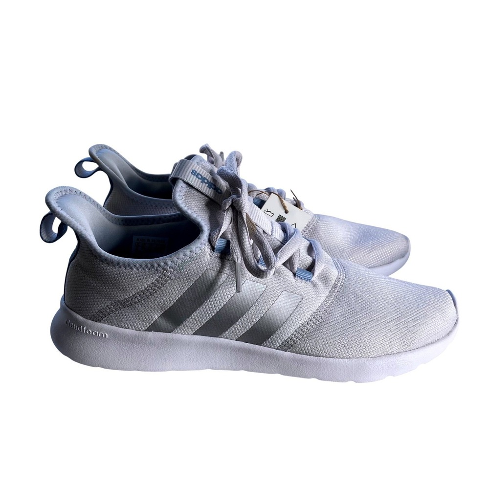 Adidas Cloudfoam Pure 2.0 Grey Silver Running Shoes H00946‎ Womens 9